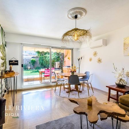 Апартаменти Le Riviera ~ Jardin ~ Parking ~ Climatisation Кань-сюр-Мер Екстер'єр фото