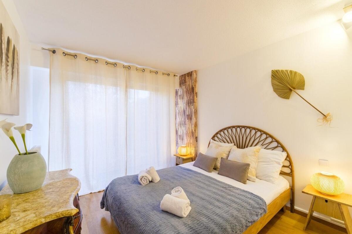 Апартаменти Le Riviera ~ Jardin ~ Parking ~ Climatisation Кань-сюр-Мер Екстер'єр фото