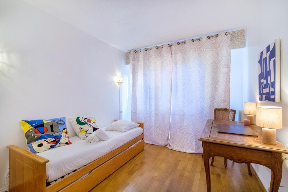 Апартаменти Le Riviera ~ Jardin ~ Parking ~ Climatisation Кань-сюр-Мер Екстер'єр фото